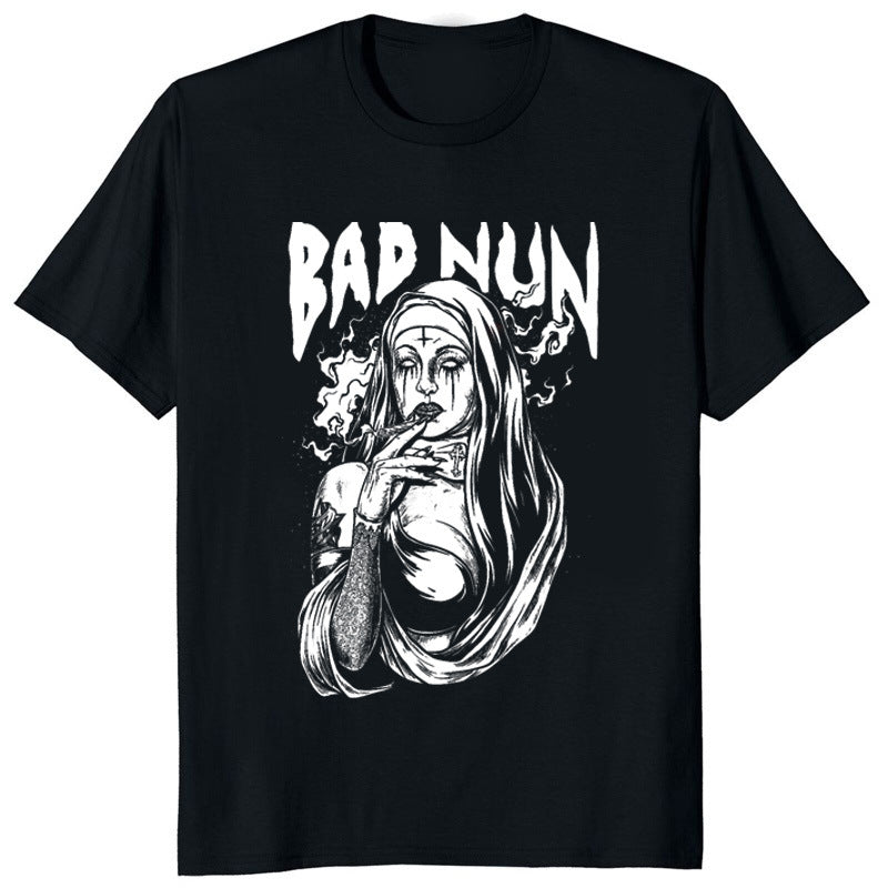 Devil Unholy Nun t-shirt 3D printed unisex graphic design