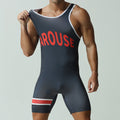 Men's fashionable vest jumpsuit stylish one-piece outfit