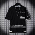 Couples wear half-sleeve t-shirt simple loose casual top
