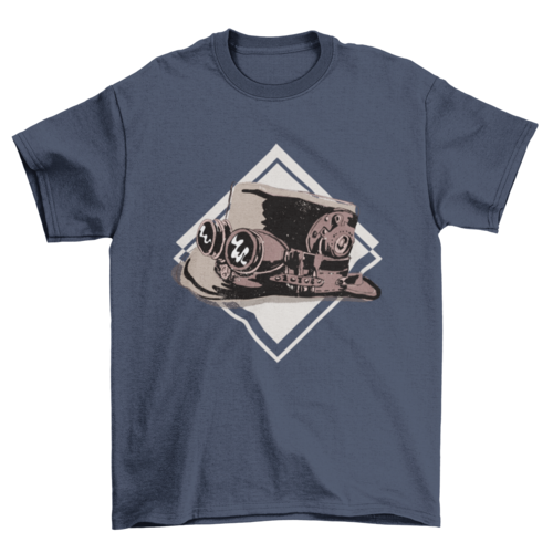 Steampunk top hat t-shirt