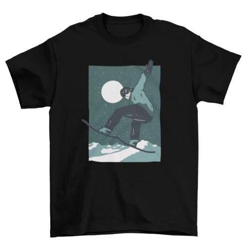 Night Snowboarding T-shirt