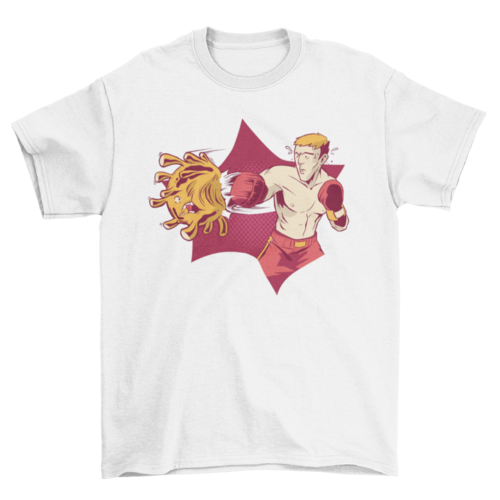 Boxer Fighting Coronavirus T-shirt