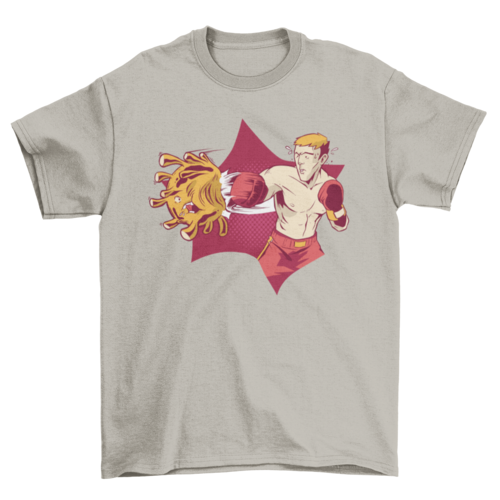 Boxer Fighting Coronavirus T-shirt