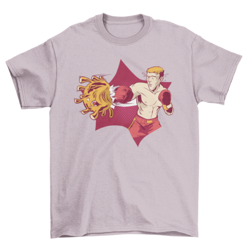 Boxer Fighting Coronavirus T-shirt