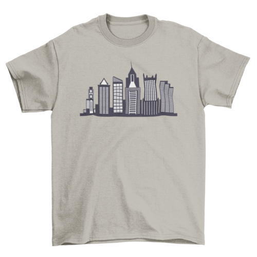 Pittsburgh Skyline T-shirt D