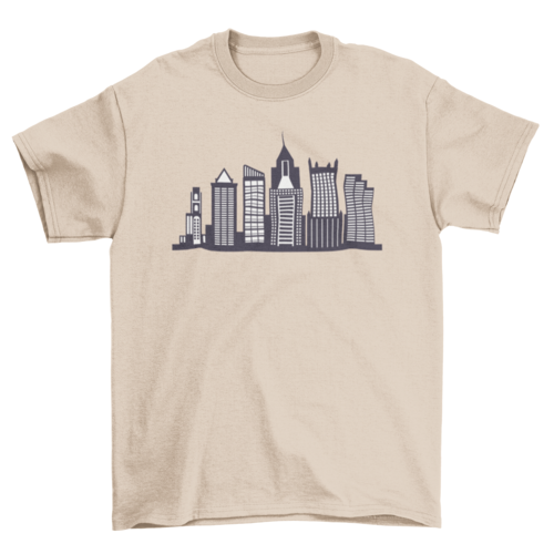 Pittsburgh Skyline T-shirt D