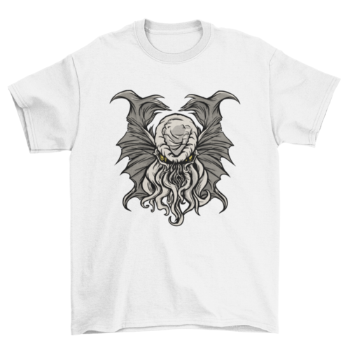 Cthulhu entity t-shirt design