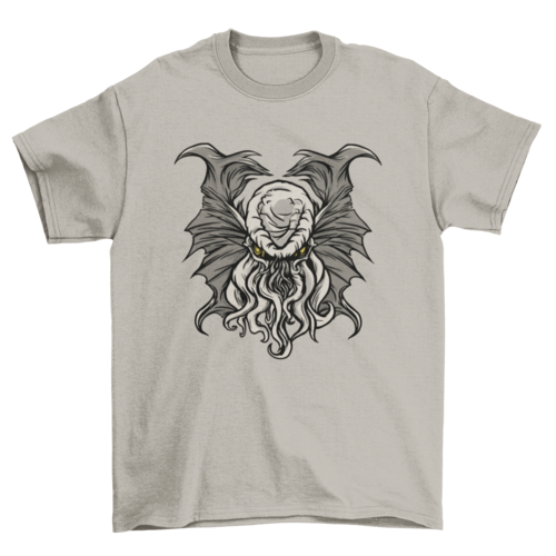 Cthulhu entity t-shirt design