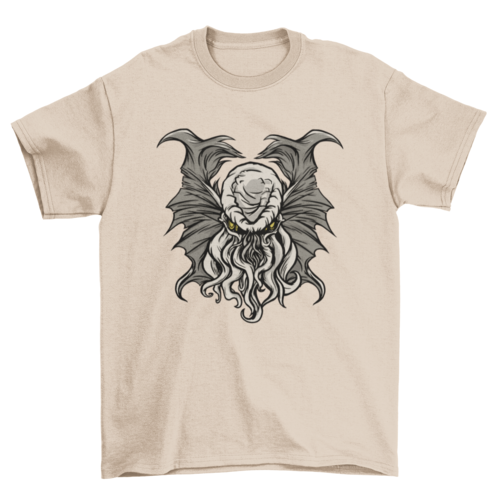 Cthulhu entity t-shirt design