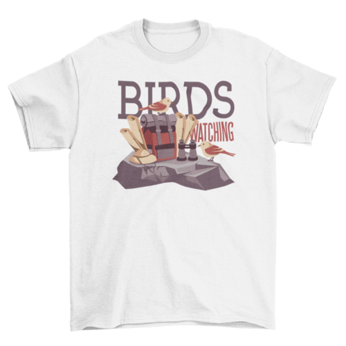 Bird watching t-shirt