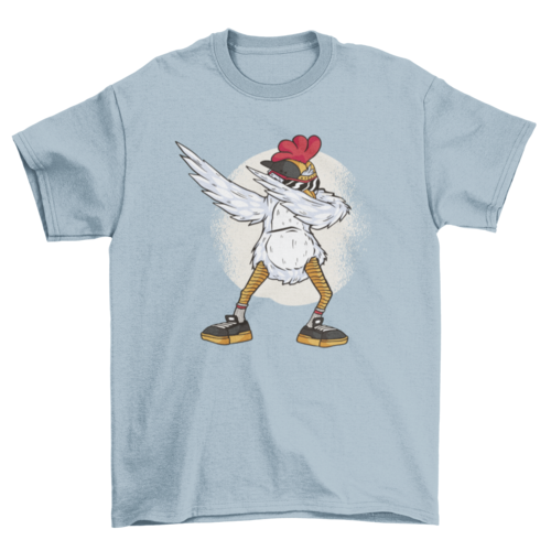 Cool chicken dabbing t-shirt