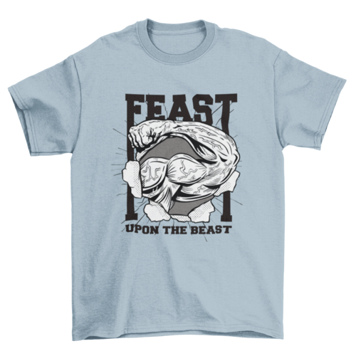 Feast workout t-shirt