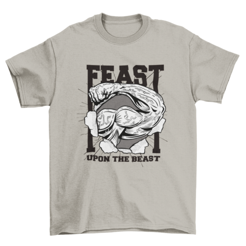 Feast workout t-shirt