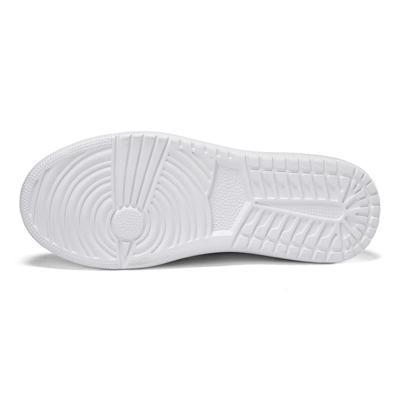Men's hidden heel shoes autumn thick-soled casual footwear